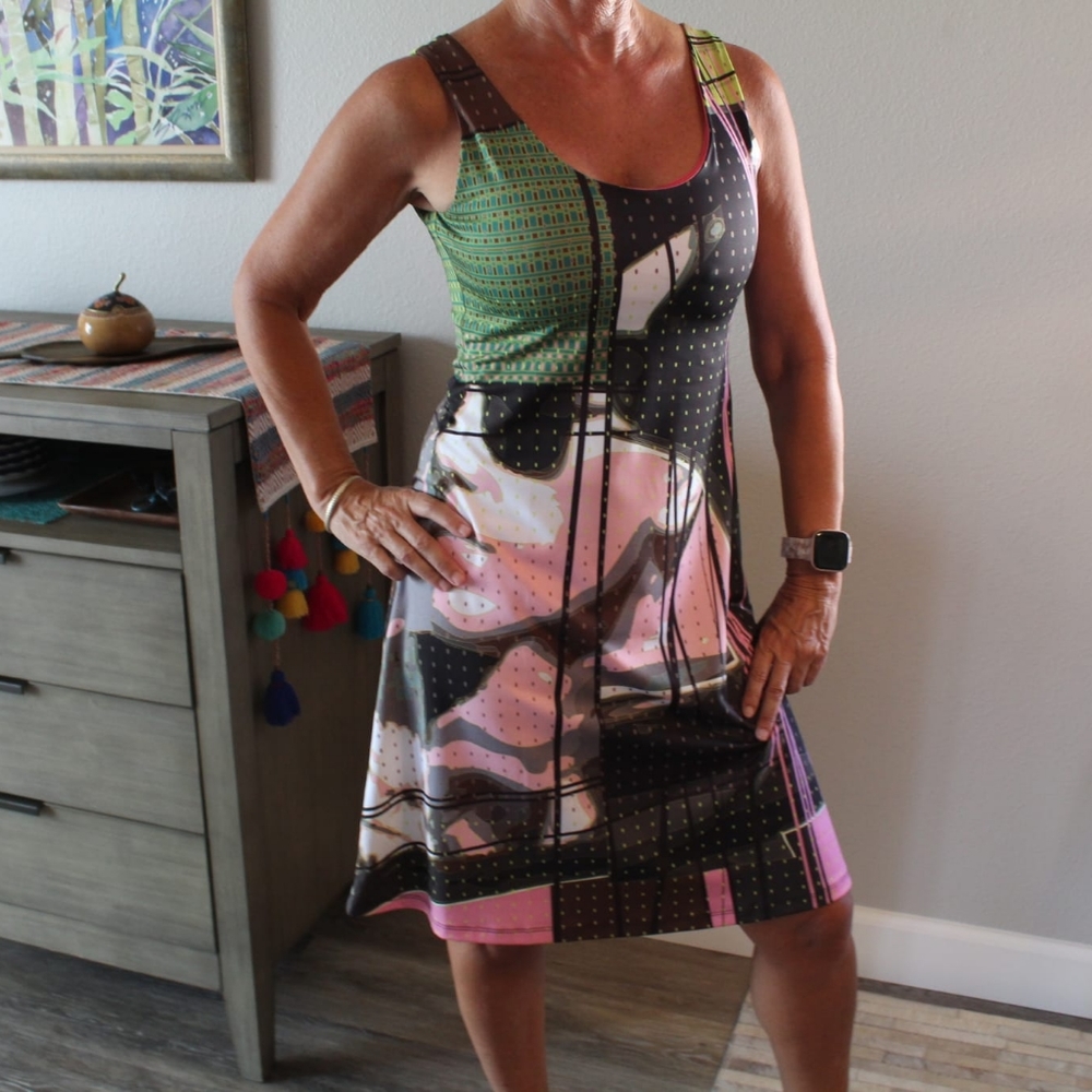 Modern, Reversible Dress